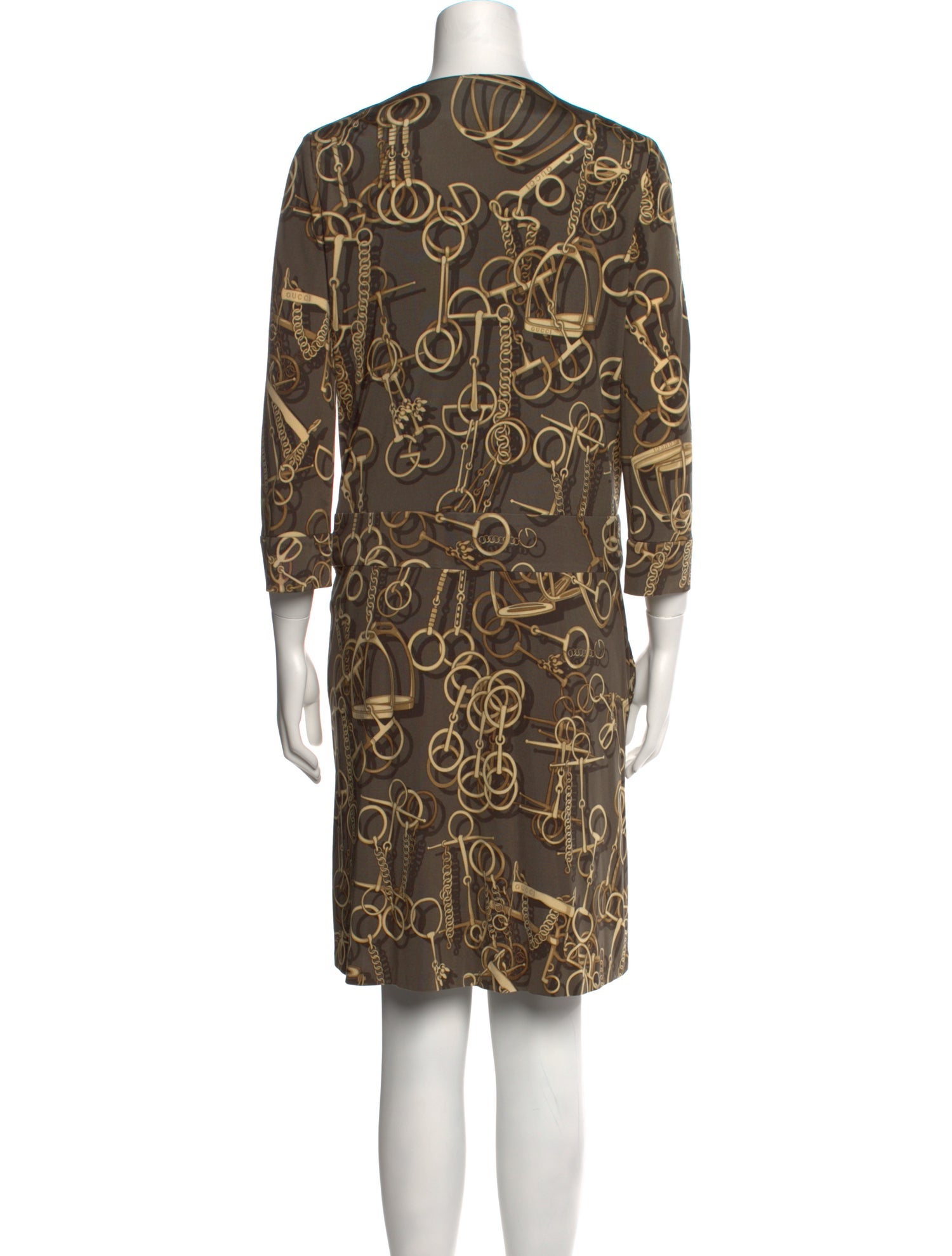 Gucci Vintage Knee-Length Dress